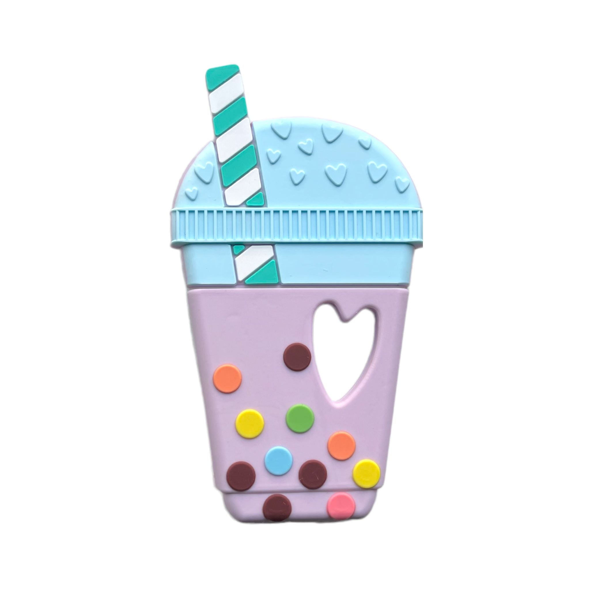 taro bubble bubble tea teether