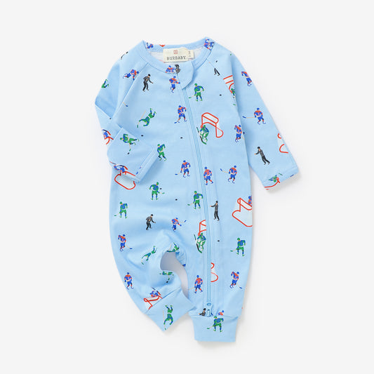 Game Time Zipper Romper