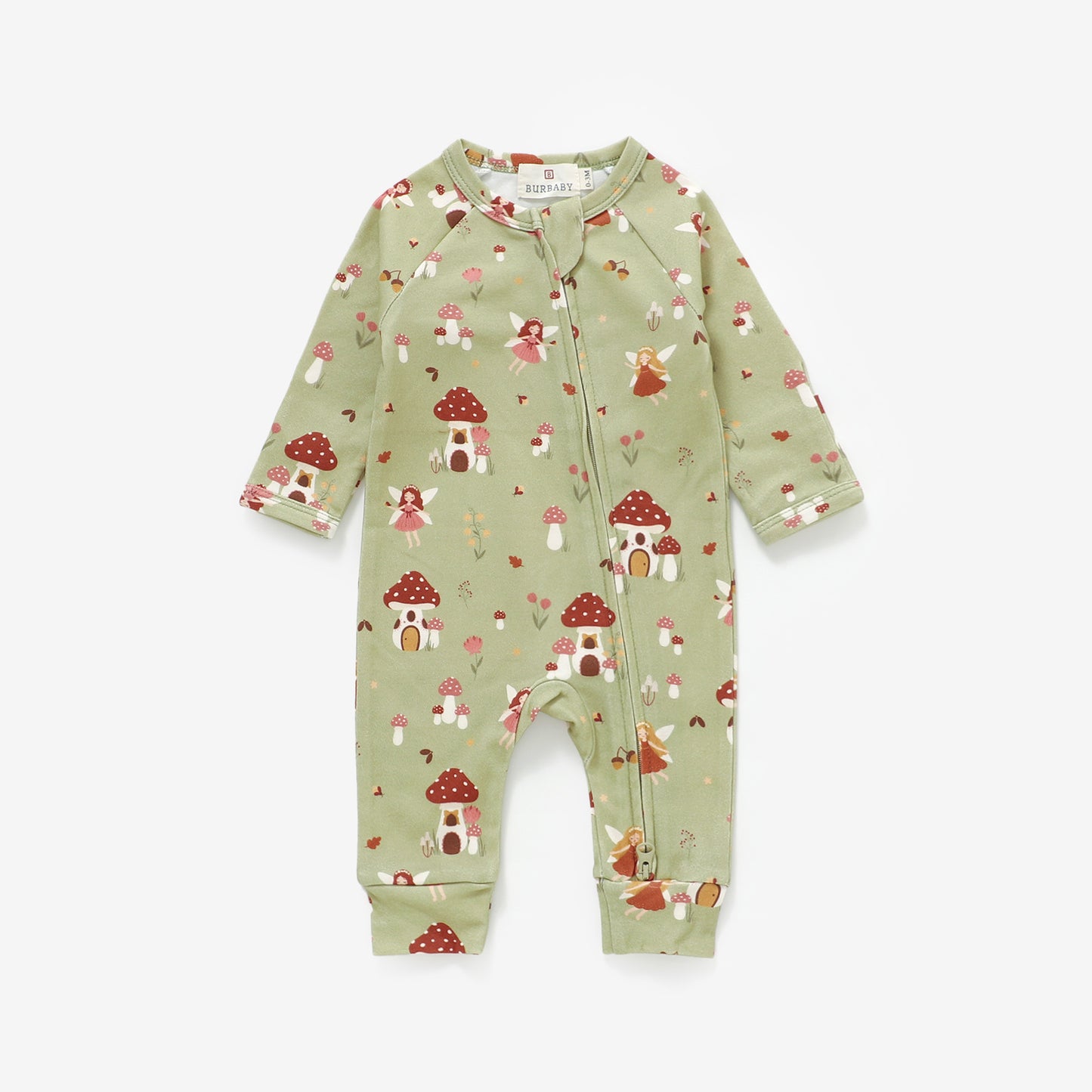 Enchanted Fairy Garden
 Long Sleeve Romper