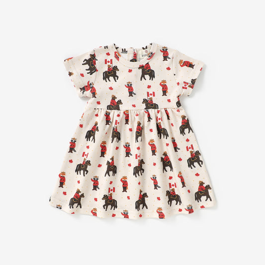 Mountie Friends Short Sleeve Dress