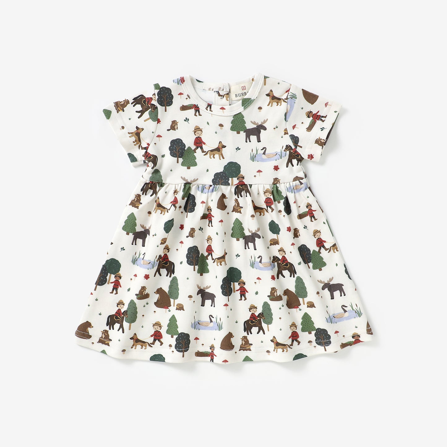 Mountie Trail Short Sleeve Dress