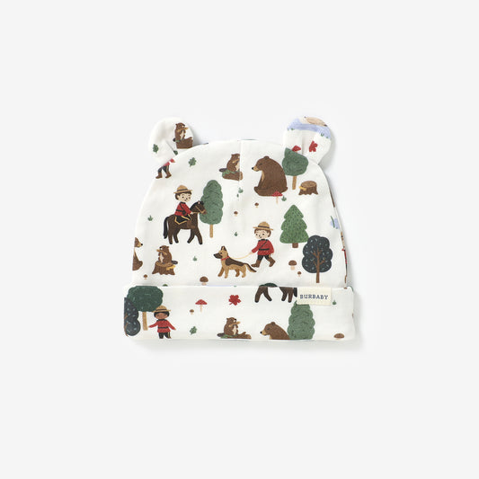 Mountie Trail Bear Beanie