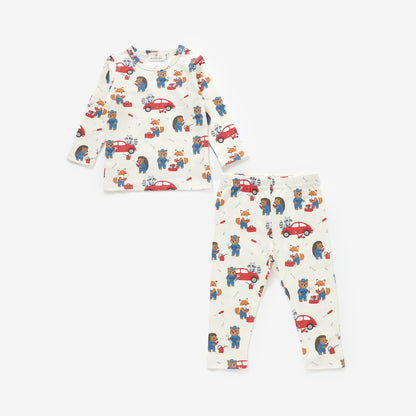 Little Mechanics Long Sleeve 2 Piece Pajama Set