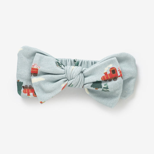 All Aboard Organic Cotton Headband | Burbaby