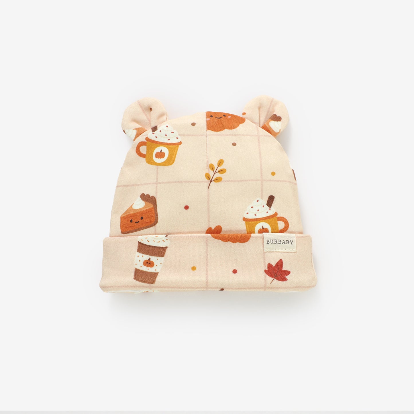 Pumpkin Spice Bear Beanie