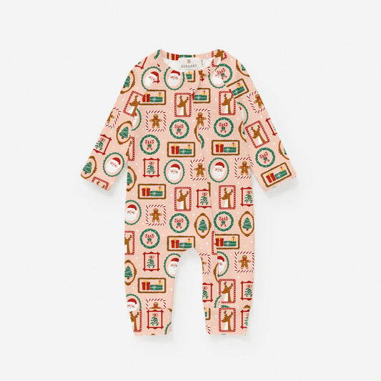 Blush Holiday Keepsake Romper