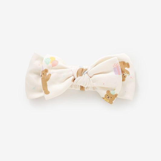 Birthday Bear Blush Headband