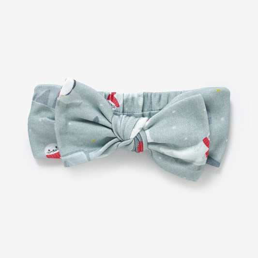 Arctic Friends Organic Cotton Headband | Burbaby
