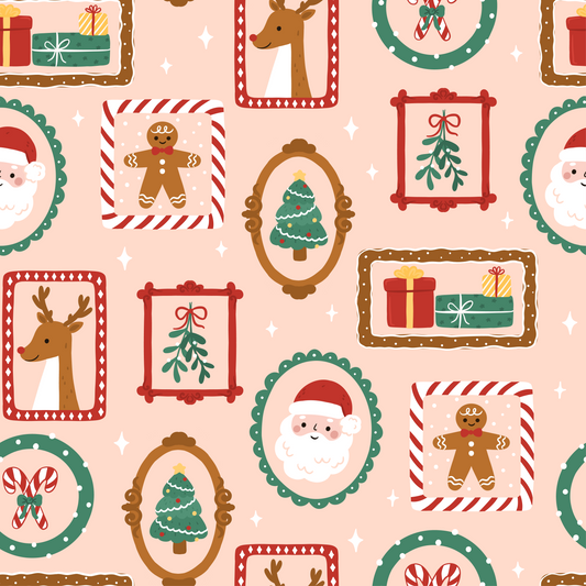 Winter 2026 PinkHoliday Keepsakes Long Sleeve Pajama Set | 100% Organic Cotton Toddler Pajamas