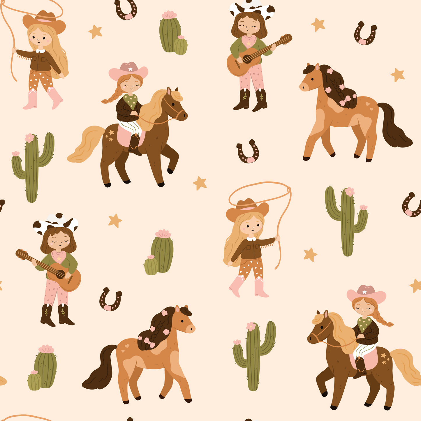 Wildflower Cowgirl Short Sleeve 2 Way Zipper Romper | 100% Organic Cotton Baby Romper