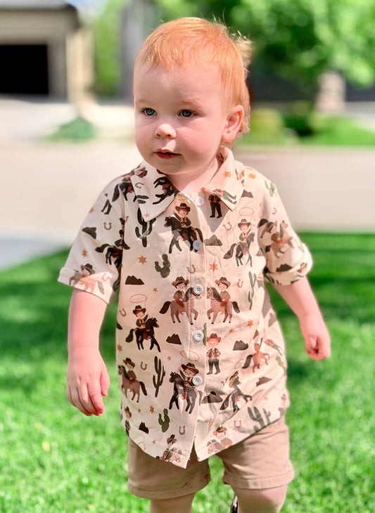 Cowboy Trail Dress Shirt