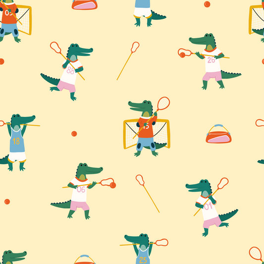 Spring 2027 🏑 Little Lacrosse Club Short Sleeve Dress | 100% Organic Cotton Toddler Dress