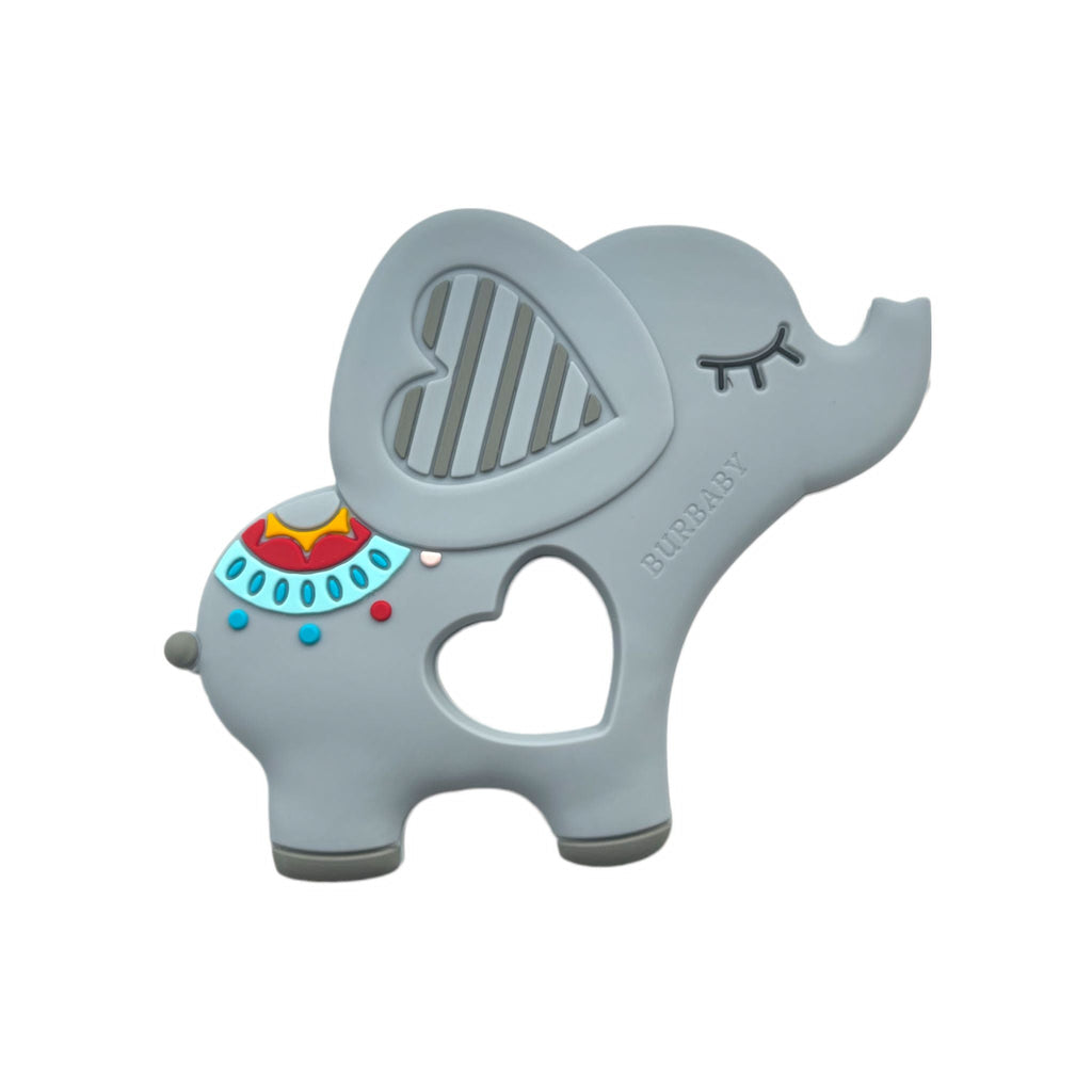 New Carters Chime & Chew pink elephant teether rattle crib stroller baby  toy